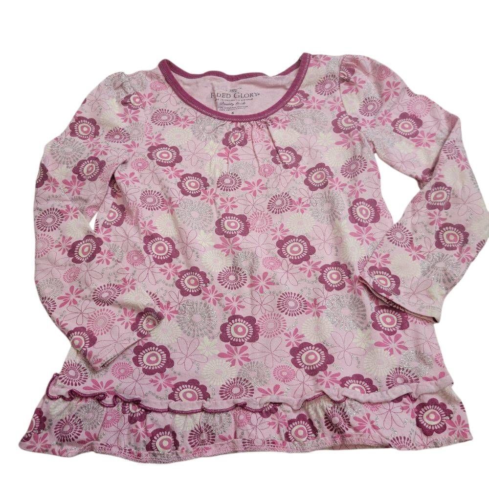 Faded Glory floral shirt 6